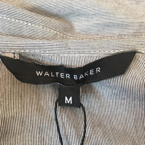 Walter Baker NWT | Felando Pinstripe Button Down top - Picture 3 of 8